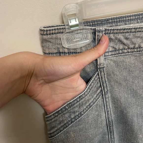 ❤️Anthropologie Pilco And The Letterpress Topstiched Super High Rise Straight Je - Picture 5 of 13